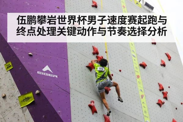 speed rock climbing competition athlete